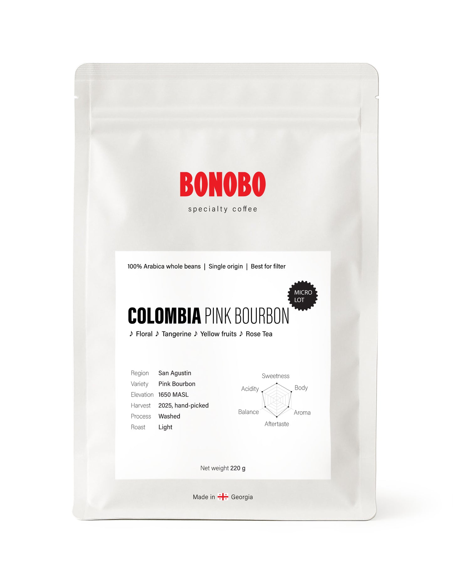 Colombia Pink Bourbon